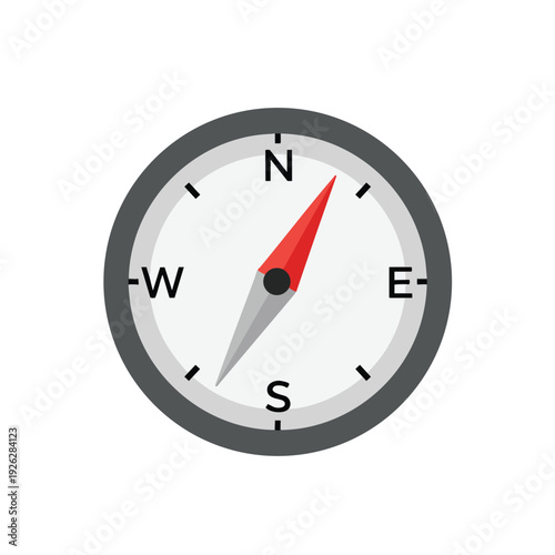 Free Download Simplified Compass Rose for Navigation and Outdoor Activities - GFXLoad