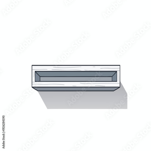 Minimalist White and Gray Desktop Air Purifier for Clean Indoor Air