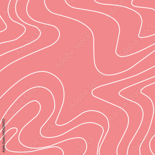 Salmon fillet pattern texture background vector. Abstract raw salmon meat background with stripes salmon line art. Design illustration for Japanese Restaurant, website, banner, packaging.	
