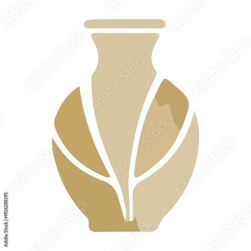 Abstract Ceramic Vase Icon