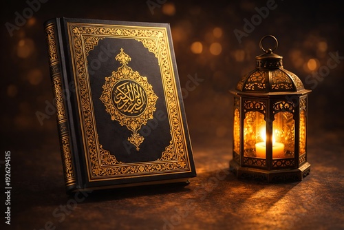 Holy Quran and Lantern