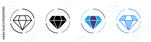 Value icon set multiple style collection