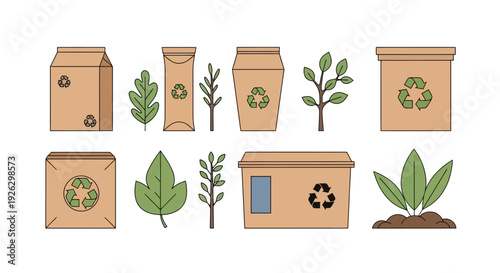 AI-powered technology for sustainable packaging solutions, revolutionizing eco-friendly production and recycling processes through innovative design and resource management