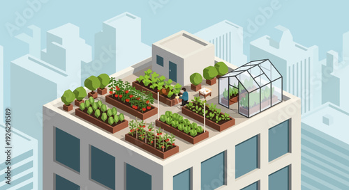 Future of sustainable city living How AI and green technology are cultivating productive rooftop farms, fostering urban agriculture and community resilience