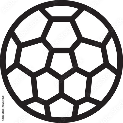 Soccer ball football for team sport game