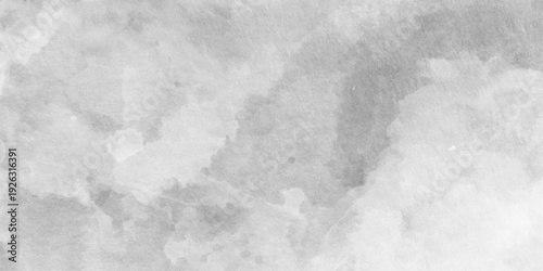 Abstract background with white paper texture and gray watercolor, old stained grunge grey shades watercolor background, Abstract grunge white or grey watercolor painting background, 