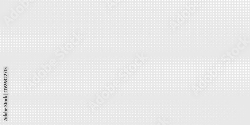 Modern rectangle dot white gray wave light technology texture background. Abstract big data digital concept vector abstract