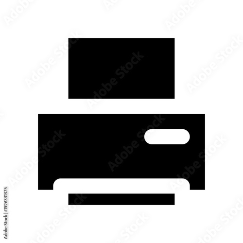 Printer Machine Solid Icon
