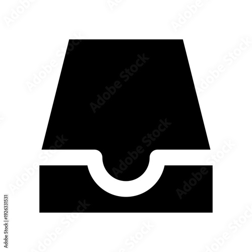 Inbox Archive Solid Icon