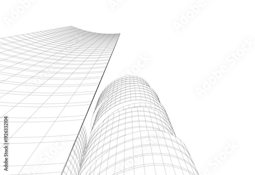 abstract 3d architecture