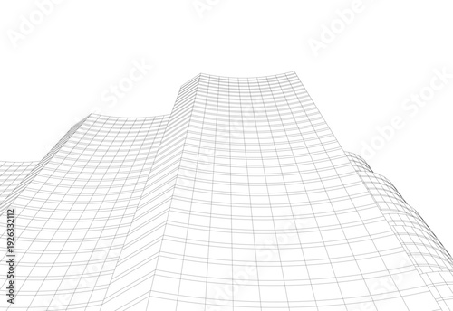 abstract 3d architecture