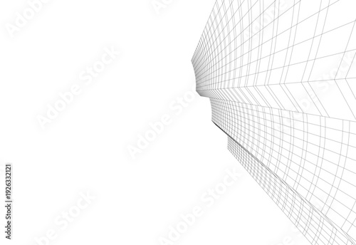 abstract 3d architecture