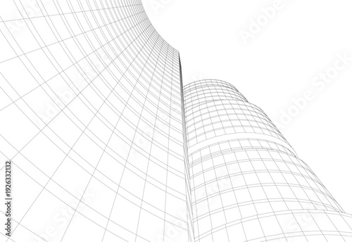abstract 3d architecture