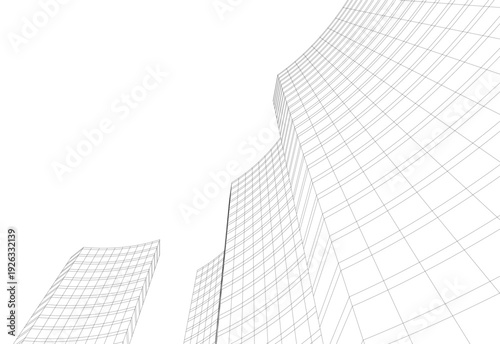 abstract 3d architecture
