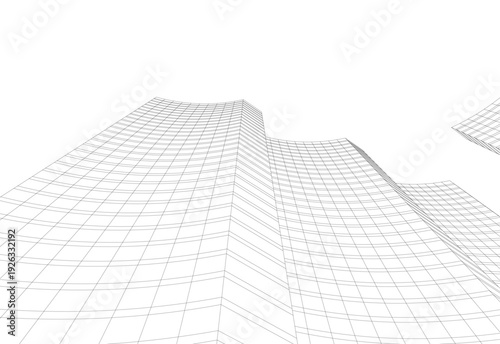 abstract 3d architecture