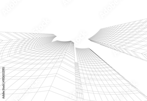 abstract 3d architecture