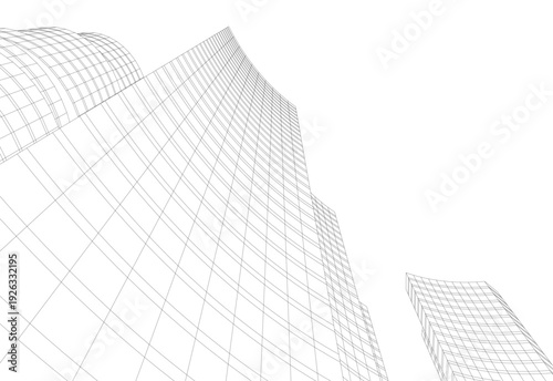 abstract 3d architecture