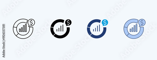  Penetration Multiple Icon Illustration Vector
