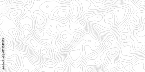 Abstract pattern with lines . Abstract Vector geographic contour map and topographic contours map background. Abstract white pattern topography vector background. Topographic line map background.