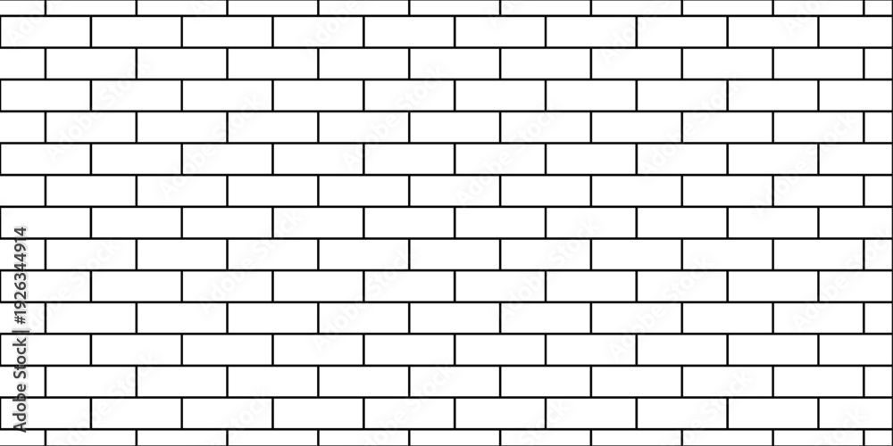 Fototapeta premium Brickwall stone brickwork construction block old abstract wallpaper. Cement solid brick rectangle seamless pattern grainy concrete wall.