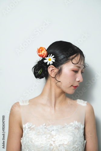 Wallpaper Mural ウェディングドレスを着た花嫁 Torontodigital.ca