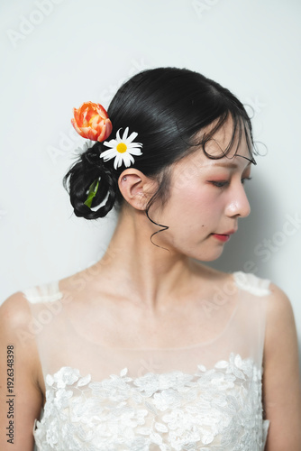 Wallpaper Mural ウェディングドレスを着た花嫁 Torontodigital.ca