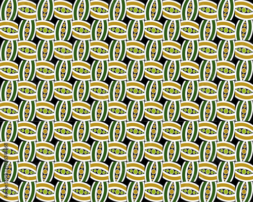 Abstract ethnic geometric pattern design for background or Wallpaper.
