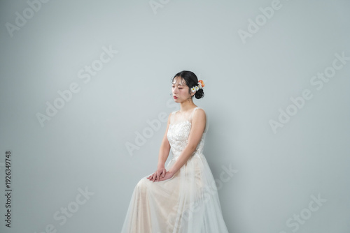 Wallpaper Mural ウェディングドレスを着た花嫁 Torontodigital.ca