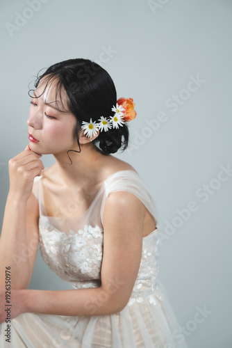 Wallpaper Mural ウェディングドレスを着た花嫁 Torontodigital.ca