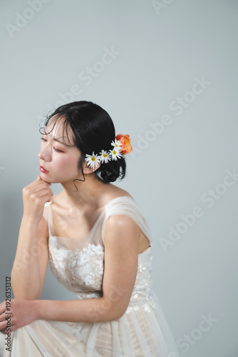 Wallpaper Mural ウェディングドレスを着た花嫁 Torontodigital.ca