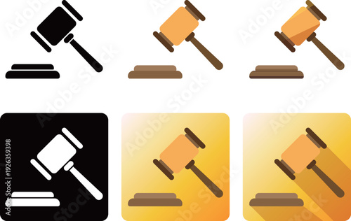 オークション　アイコン　セット