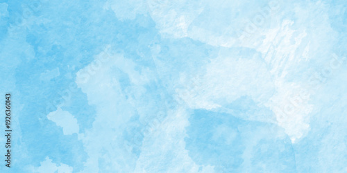 blue watercolor background texture, abstract painted white clouds, Light blue background with watercolor, abstract watercolor background for textures backgrounds, white and blue watercolor background.