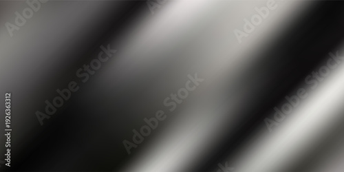 Abstract Black and White Gradient Mesh Background with Soft Blurry Texture