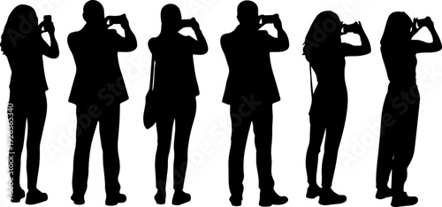 People taking photos