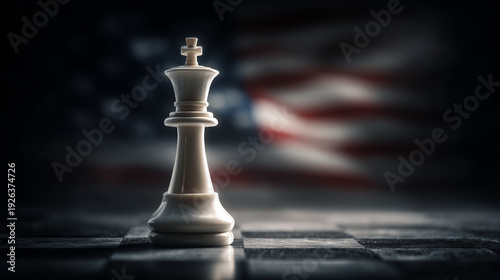 Chess King and Patriotic Am...