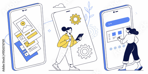 Digital transformation through mobile app development and cloud integration for business growth