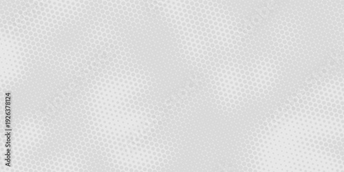 Minimalist White Halftone Dot Pattern Background with Blue Gradient Center