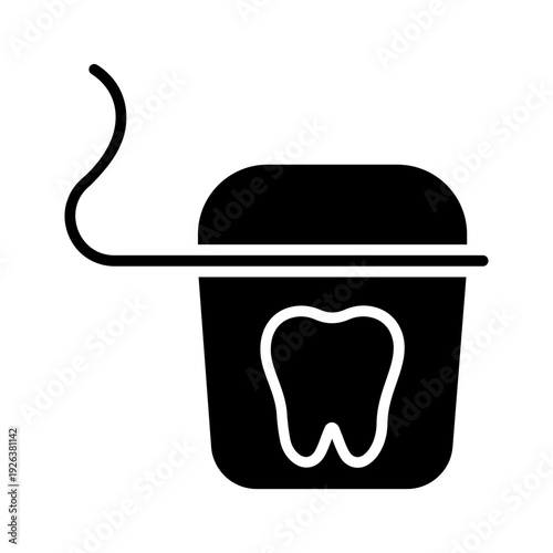Dental Floss Vector Icon
