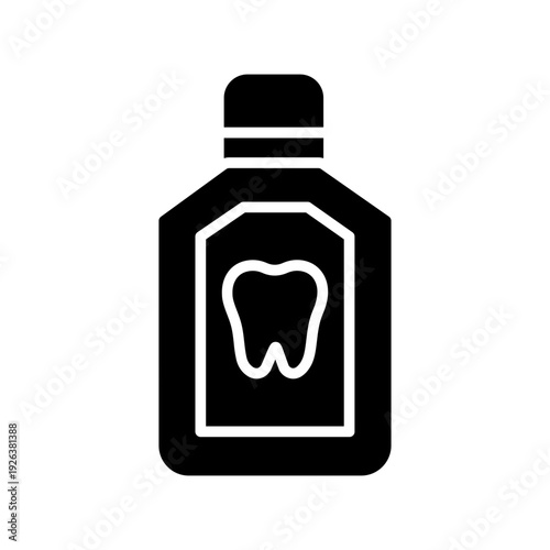 Mouthwash Vector Icon
