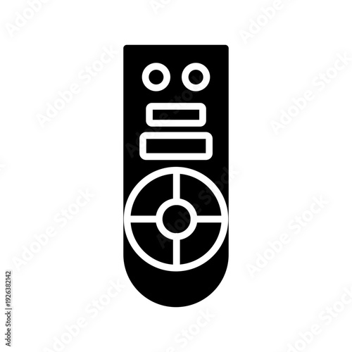Remote Control Vector Icon