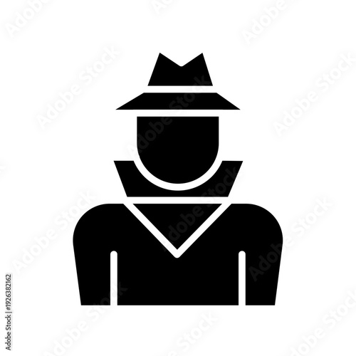Secret Agent Vector Icon