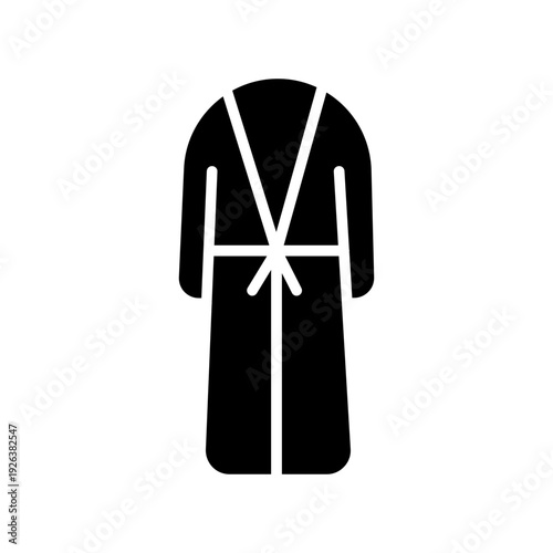 Bathrobe Vector Icon