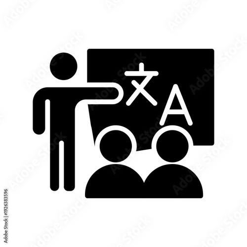 Language Class Vector Icon