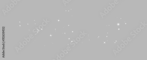 Bild auf Leinwand PNG Glittering Star