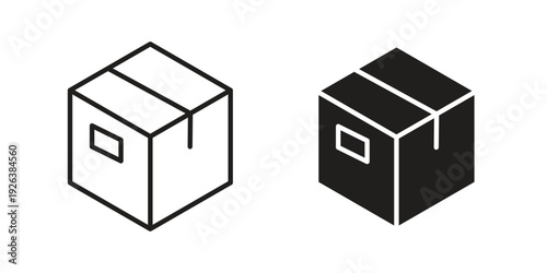 Box icons for website design and development, app development. EPS10