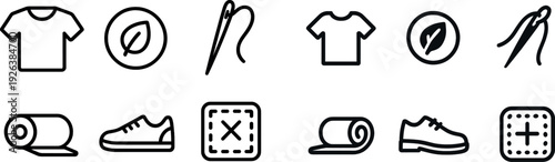 Participants engage in crafting clothing items with eco-friendly materials at a workshop focused on sustainability. They explore various techniques while learning about ethical fashion.