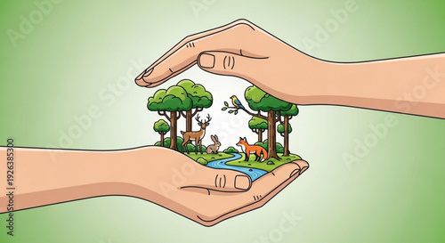 Protecting nature with care and compassion in a sustainable world