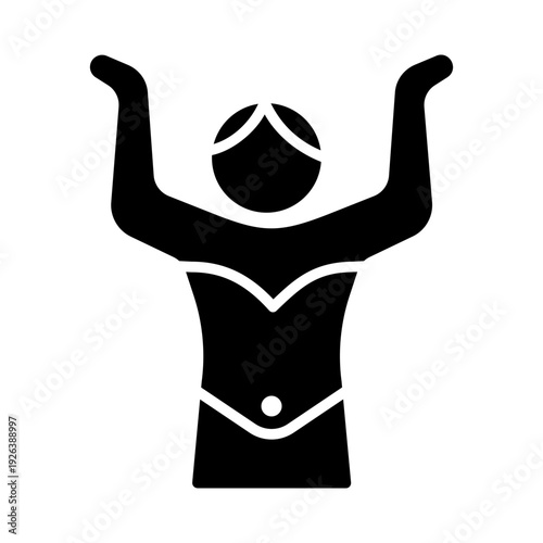 Belly Dance Vector Icon