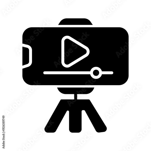 Vlog Vector Icon