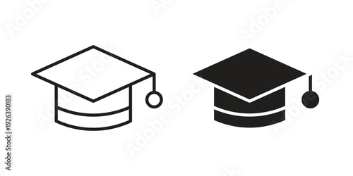 Education icons for website design and development, app development. EPS10